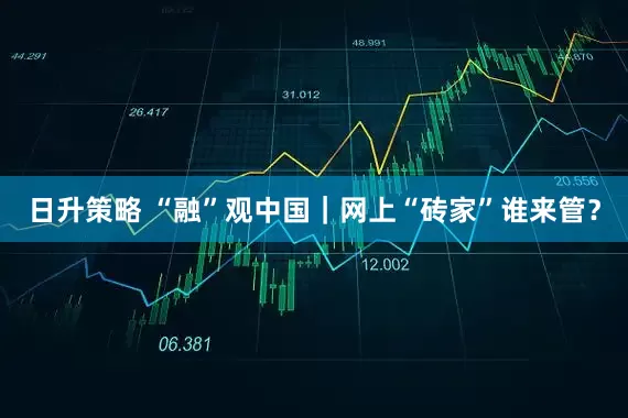 日升策略 “融”观中国｜网上“砖家”谁来管？