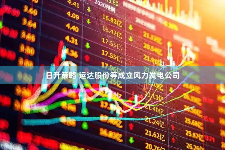 日升策略 运达股份等成立风力发电公司